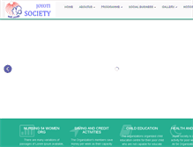 Tablet Screenshot of joyotisociety.org
